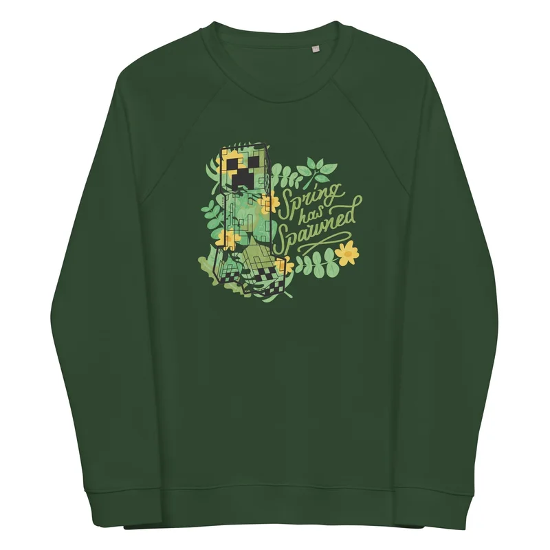 Image of Minecraft Spring has Spawned Crewneck