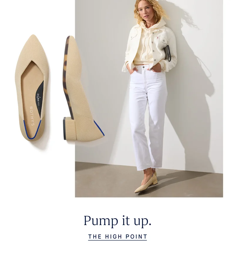 Pump it up. THE HIGH POINT