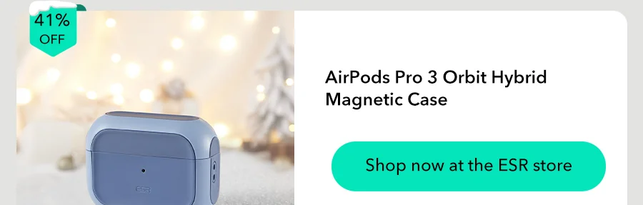 AirPods Pro 3 Orbit Hybrid Magnetic Case