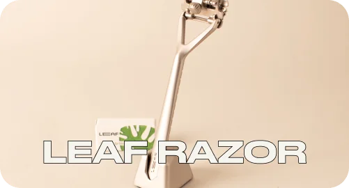 Leaf Razor in silver