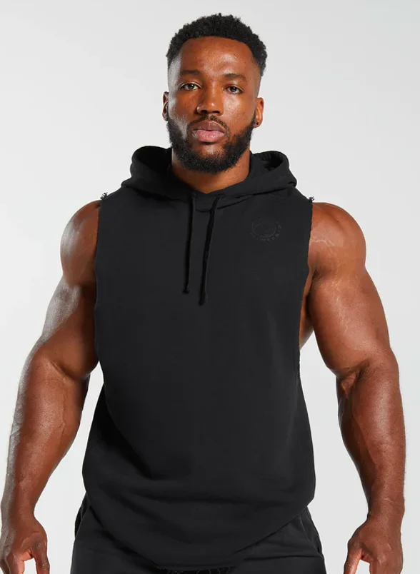 LEGACY DROP ARM HOODIE - Black