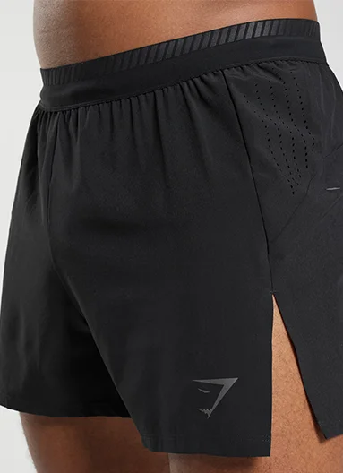 APEX RUN 4'' SHORTS - Black
