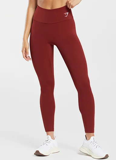 SWEAT SEAMLESS LEGGINGS - Plum Pink
