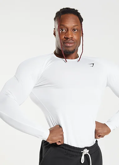 ELEMENT BASELAYER LONG SLEEVE T-SHRT - White