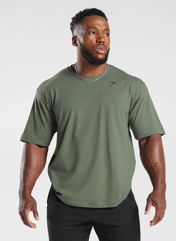 POWER T-SHIRT - Dusk Green