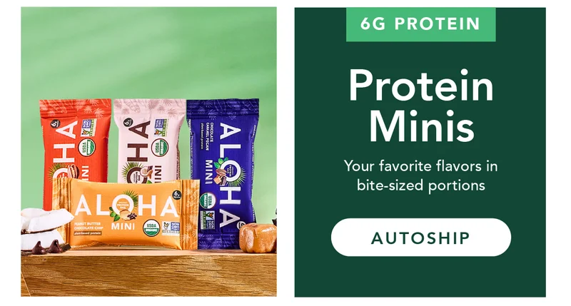 Add protein minis to your autoship!