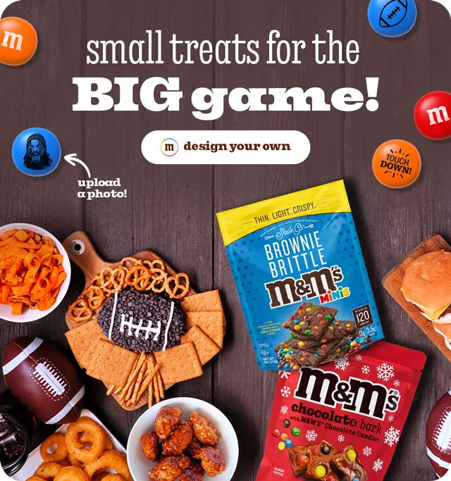 SMALL TREATS FOR THE BIG GAME