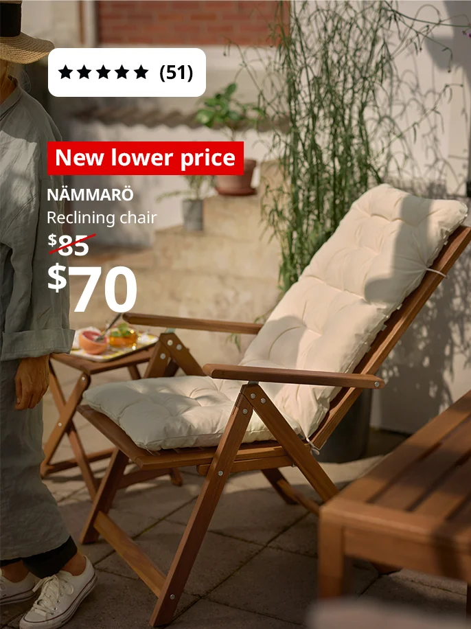 New lower price: NAMMARO Reclining chair