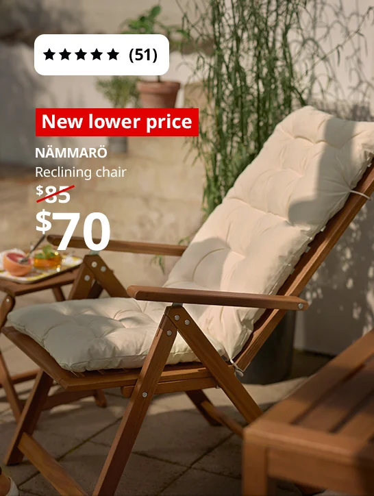 New lower price: NAMMARO Reclining chair