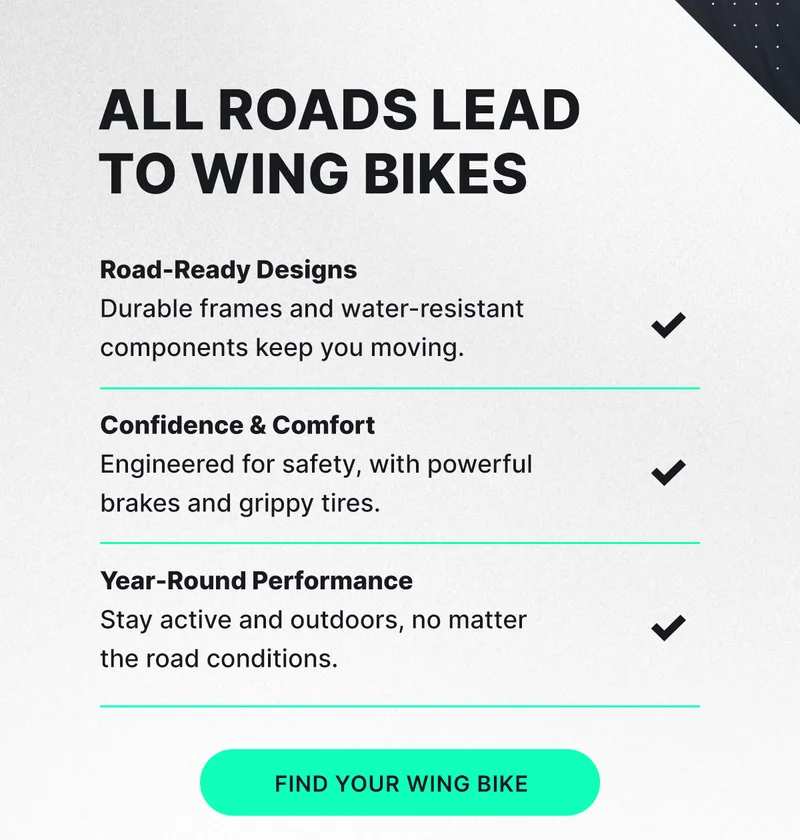 all roads lead to wing bikes