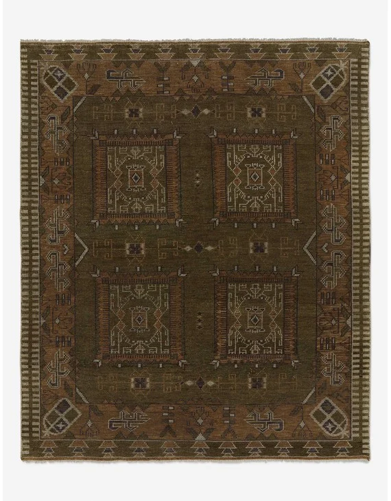 Tahj Hand-Knotted Wool Rug - 9' x 12'