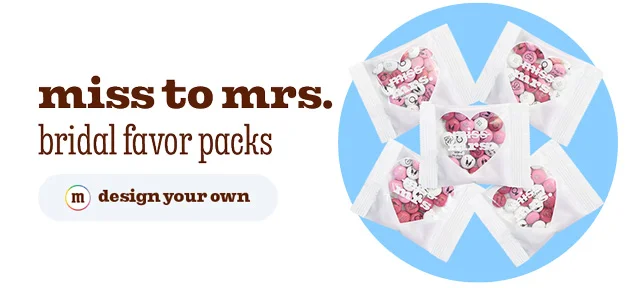 MISS TO MRS. BRIDAL FAVOR PACKS
