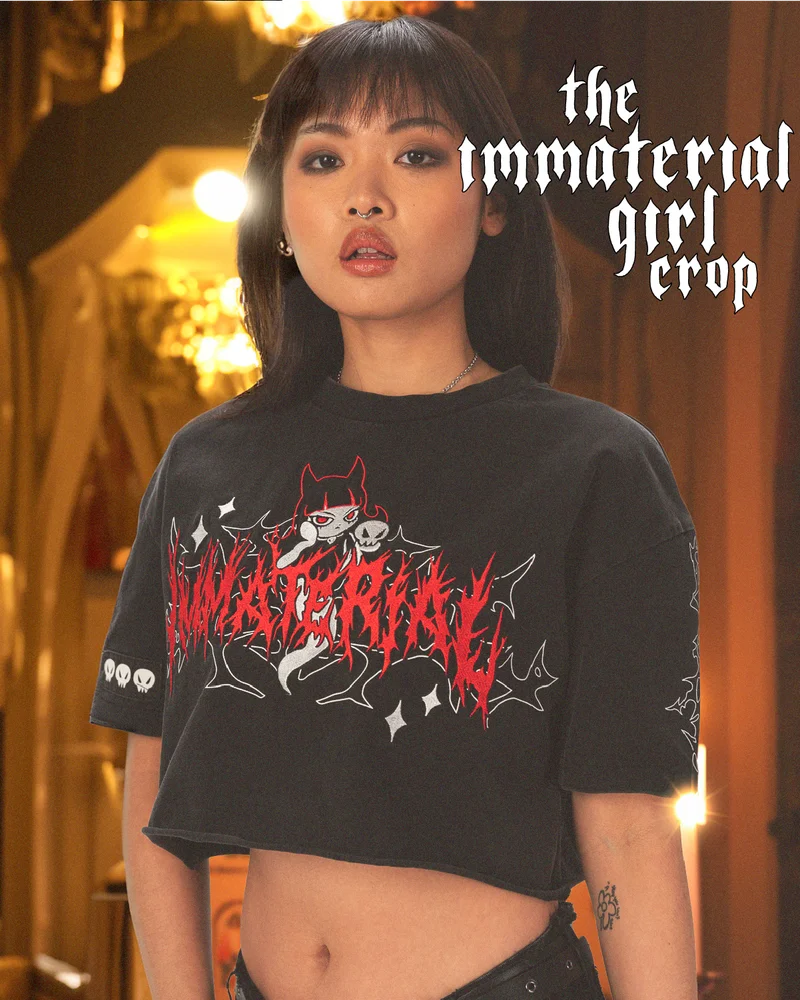 the immaterial girl crop
