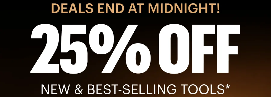 DEALS END AT MIDNIGHT!