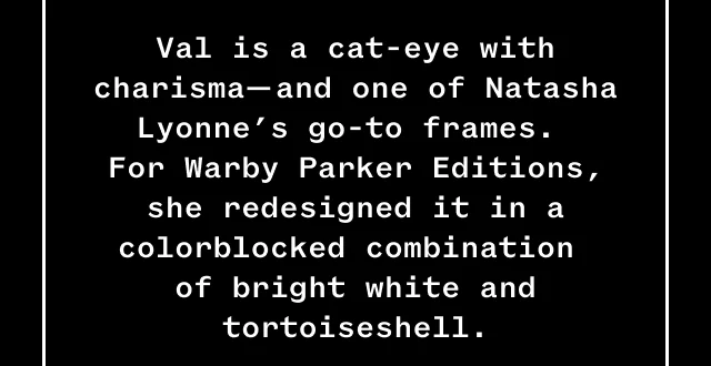 A cat-eye with charisma