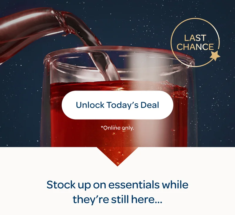 Last chance - Unlock Today's Deal - *Online only.