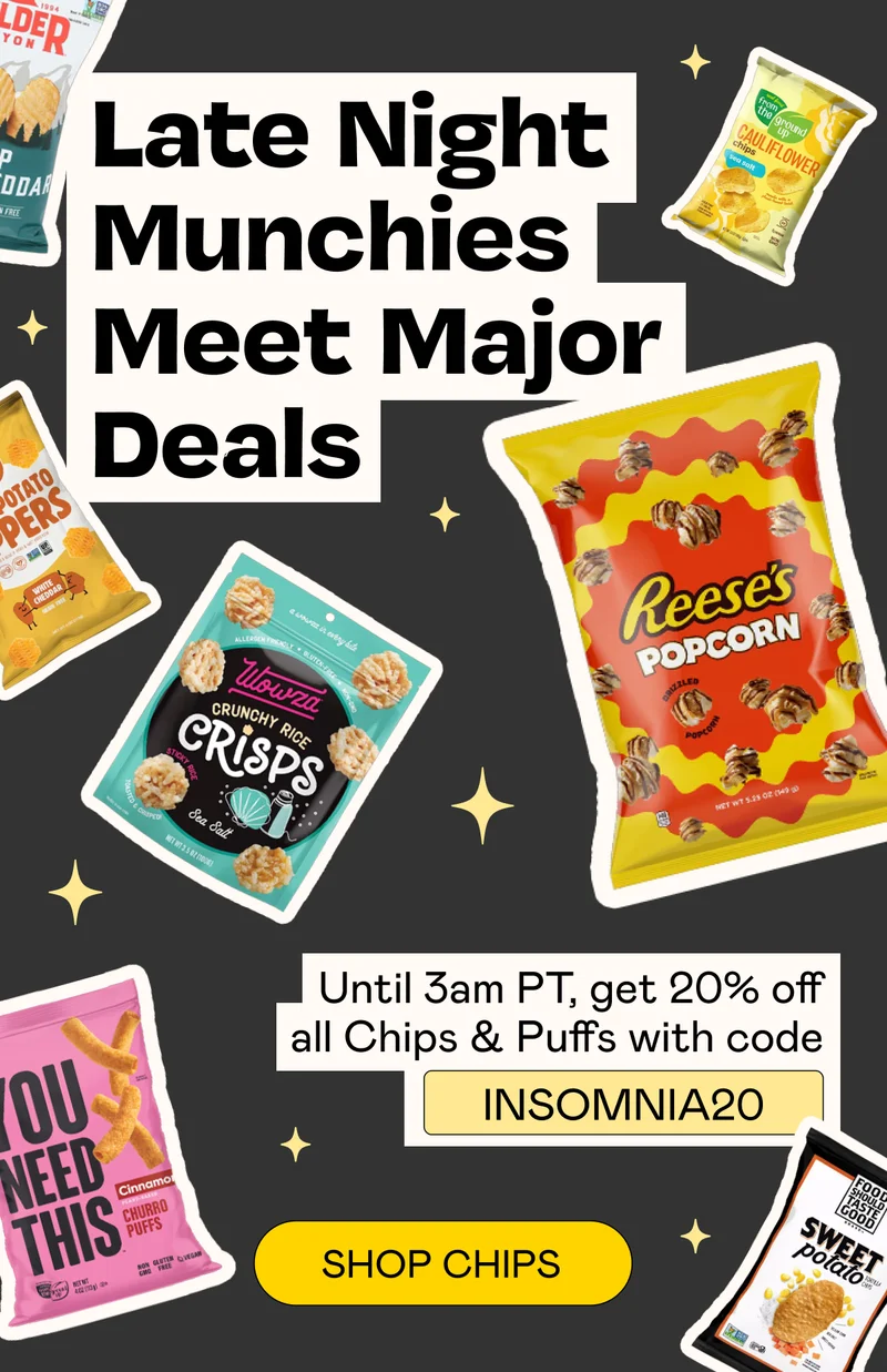 Late Night Munchies Meet Major Deals - Shop Chips