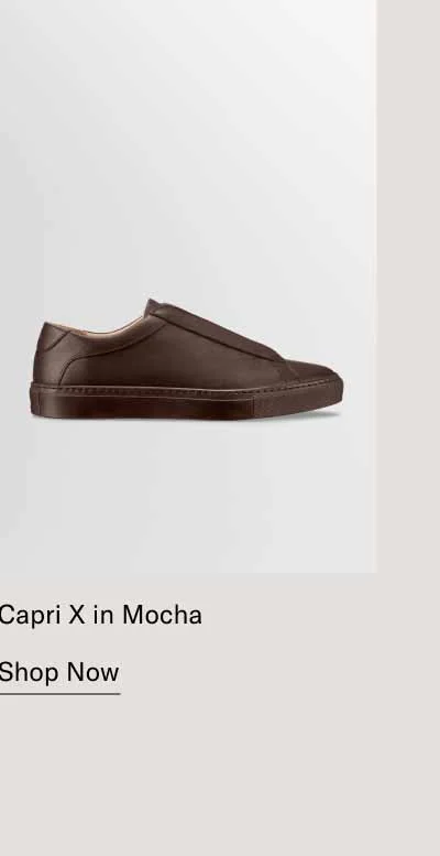 Capri X in Mocha. Shop Now