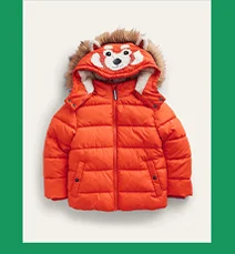 Fun Padded Jacket - Autumn Maple Orange