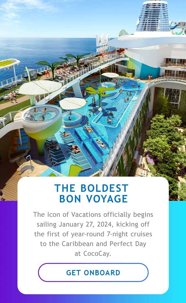 THE BOLDEST BON VOYAGE