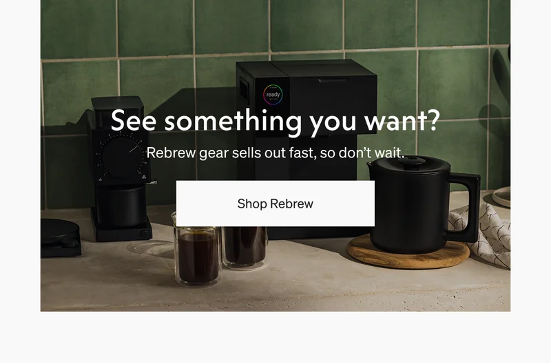 See something you want? Rebrew gear sells out fast, so don't wait.