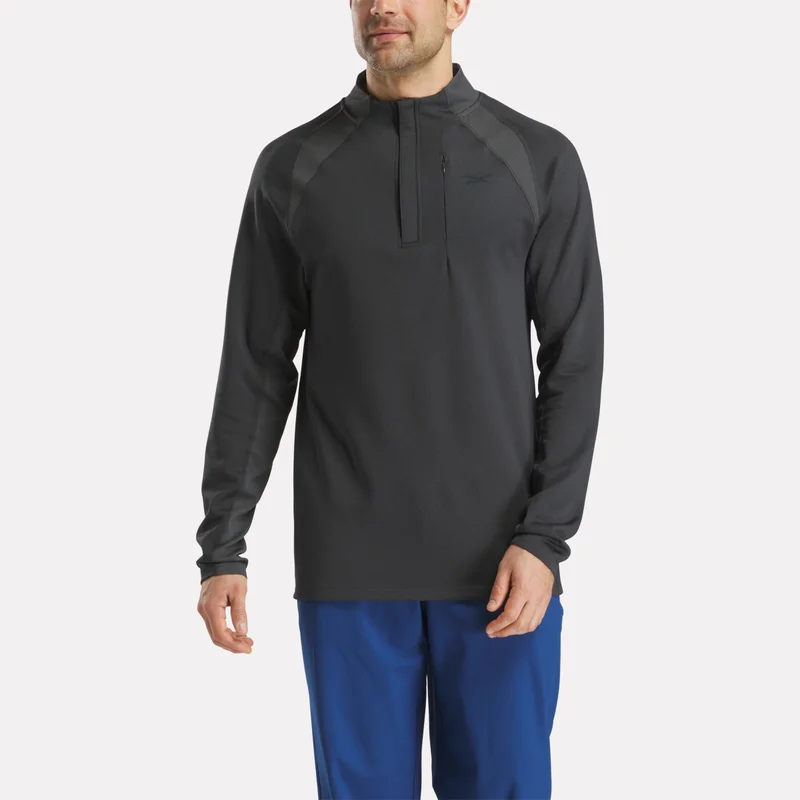 Image of Men's Long Sleeve Aero Flex 1/4 Zip Pullover Top