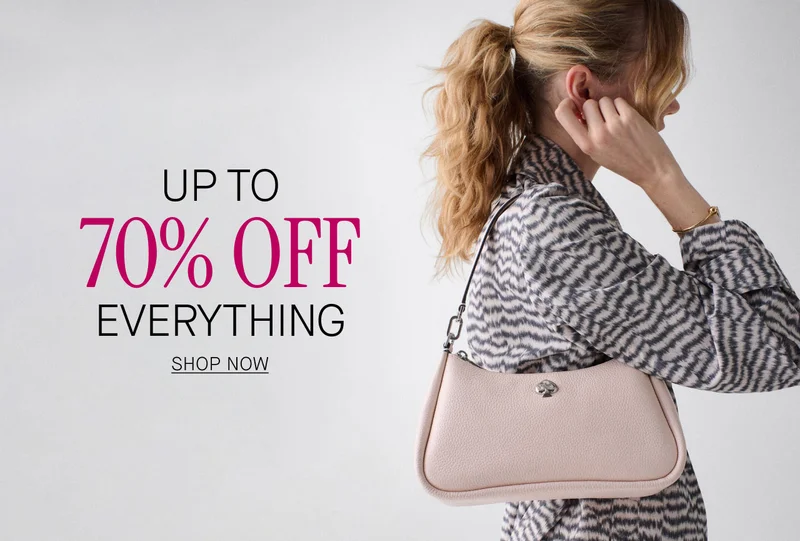 UP TO 70% OFF EVERYTHING