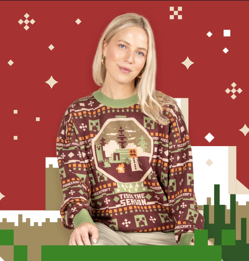 Shop the new Minecraft Sweater