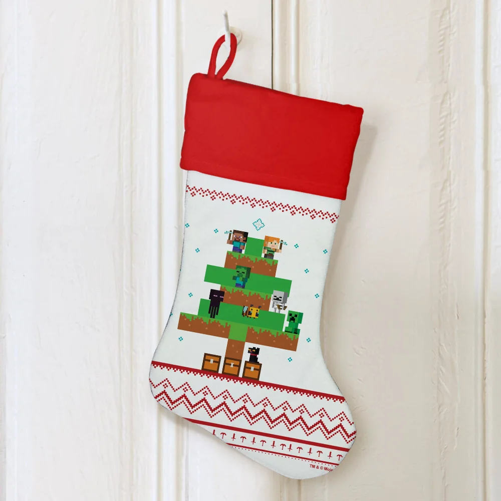 Image of Minecraft Tree Sweater Stocking