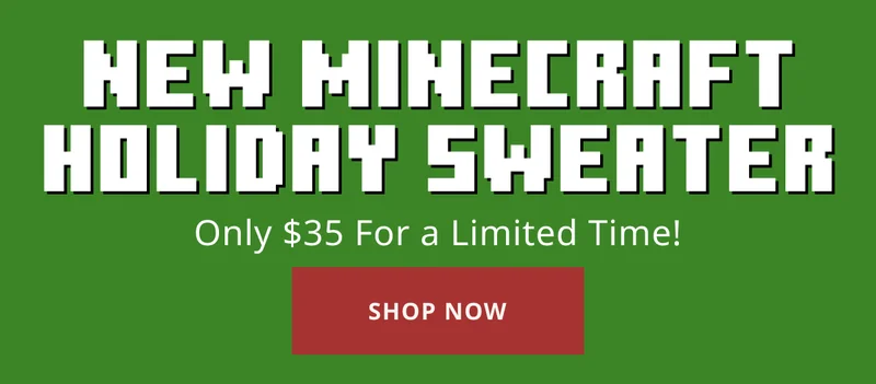Shop the Minecraft Creeper Sweater