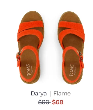 Darya Wedge Platform Sandal - Image