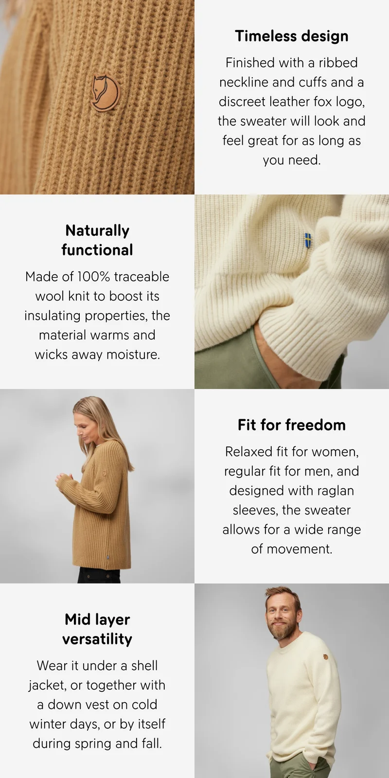 Övik Rib Sweater M