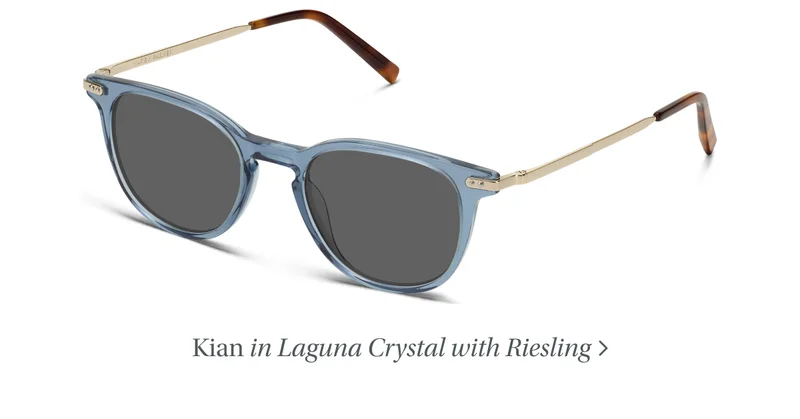 Kian in Laguna Crystal with Riesling