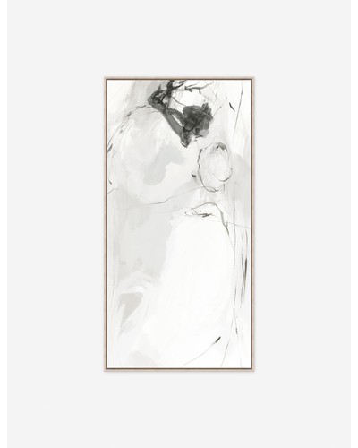 Frenzy of Lines II Wall Art by Sara Brown-White / 25" x 49"