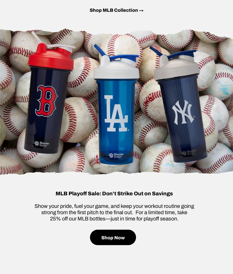 BlenderBottle MLB Bottles