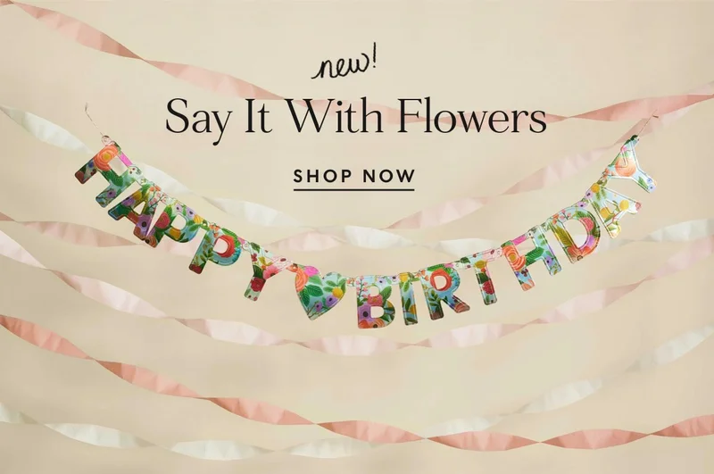 Shop Happy Birthday Banner