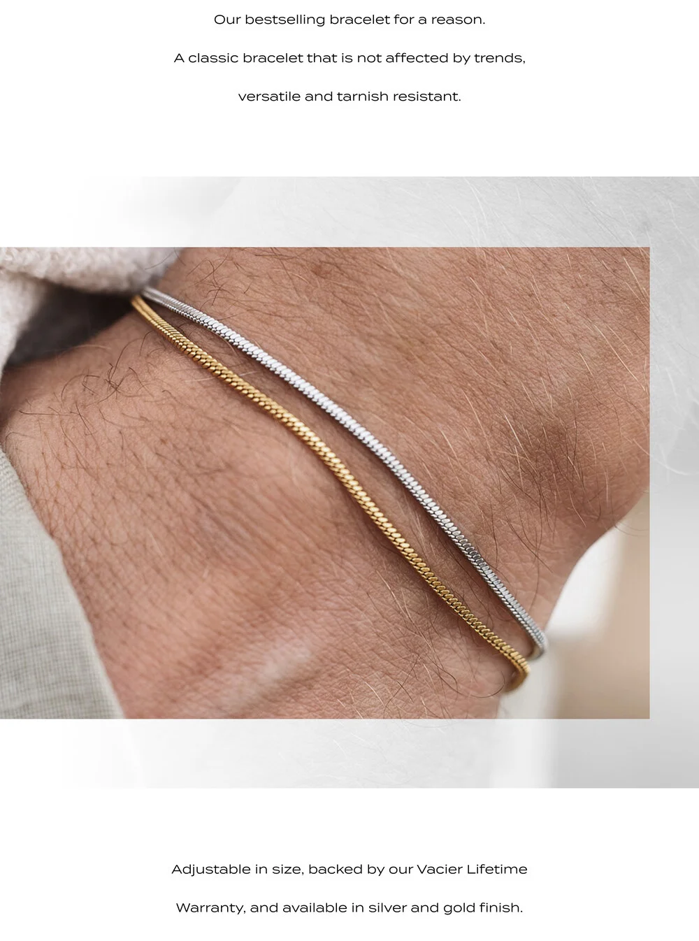 Our Bestselling bracelet for a reason.