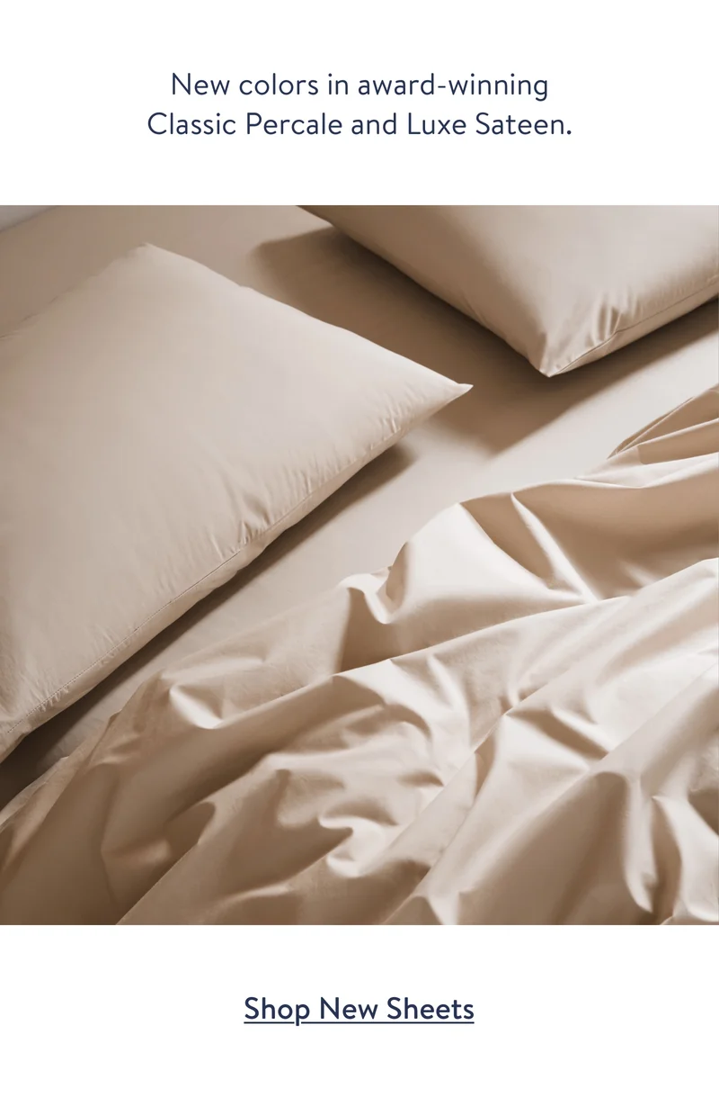 Shop new sheets