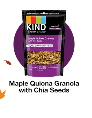 Maple Quinoa Granola with Chia Seeds