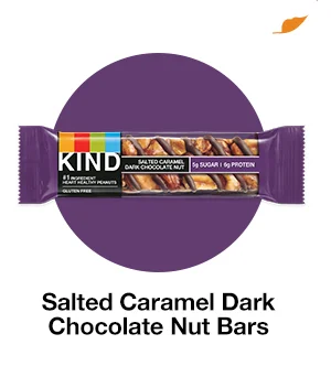 salted caramel dark chocolate nut bars
