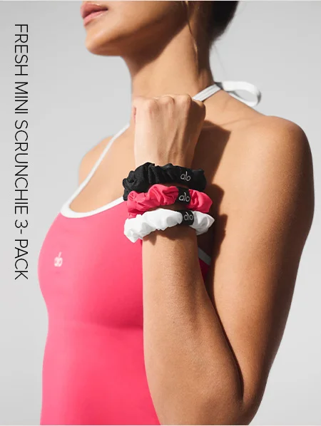 FRESH MINI SCRUNCHIE 3-PACK