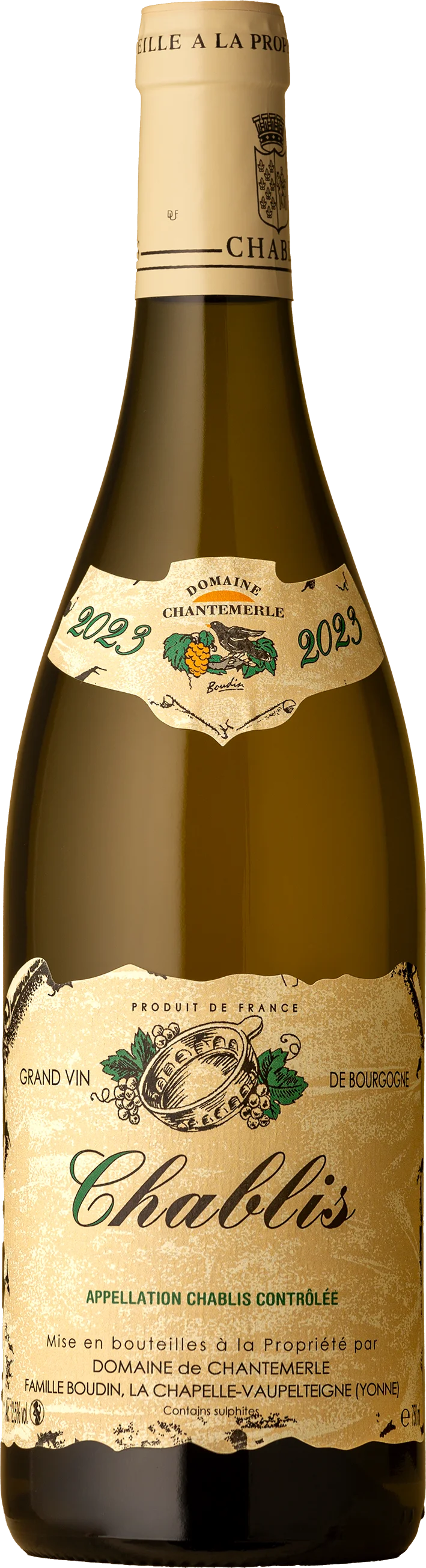 Image of Chantemerle <br>Chablis Chardonnay 2023