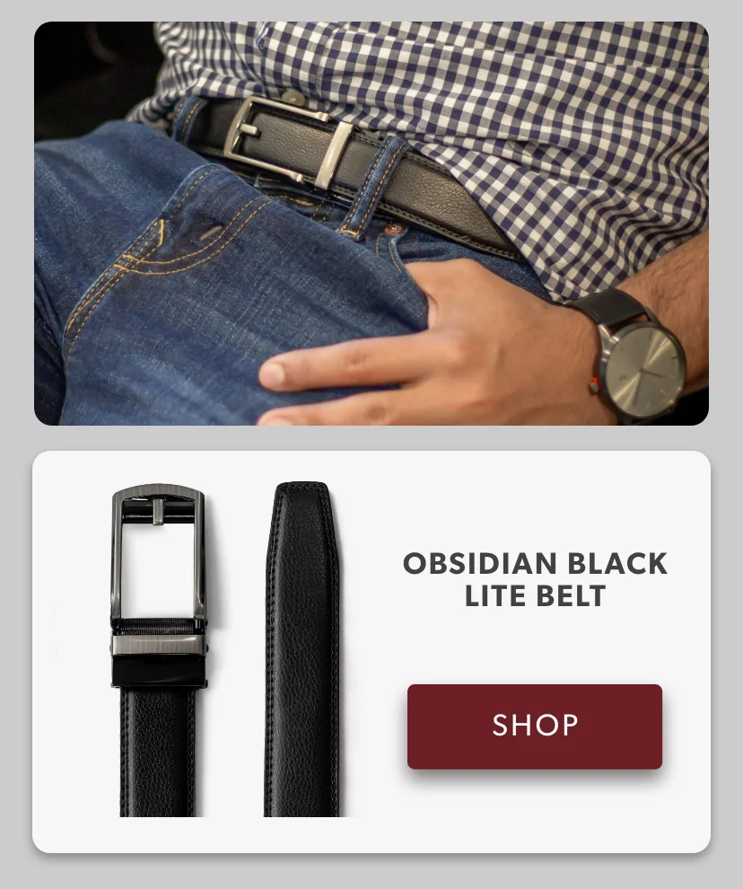 Shop Obsidian Black Lite Belt Shop Obsidian Black Lite Belt
