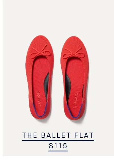 THE BALLET FLAT NOW $115
