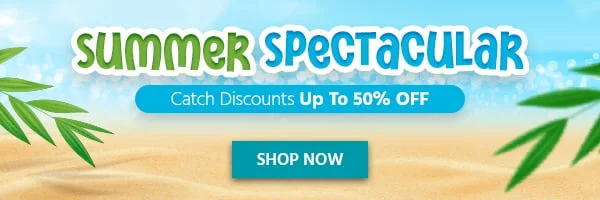 Summer Spectacular Catch Discounts Up to 50% Off! Shop Now