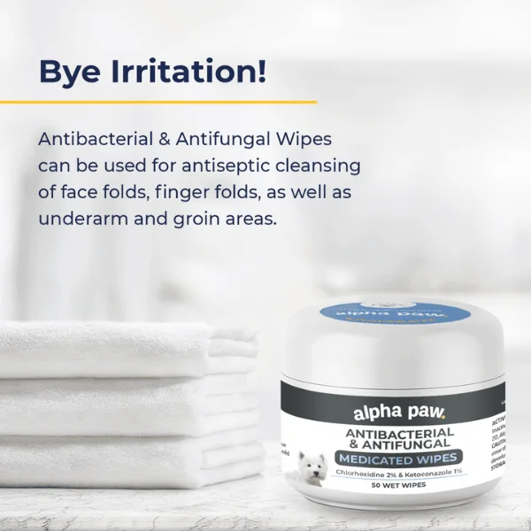 Wipe Away Irritated Skin