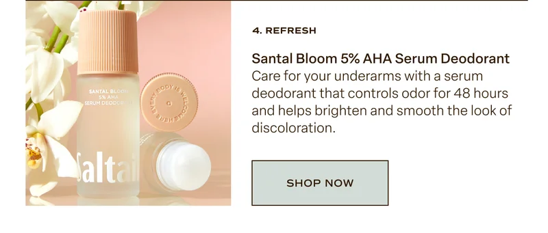 santal bloom serum deodorant