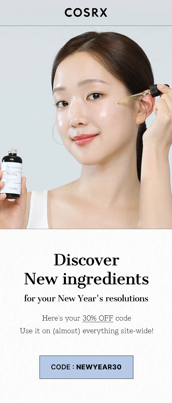 Why should you try it for your skin? Enjoy 30% OFF discount. Code : discount code