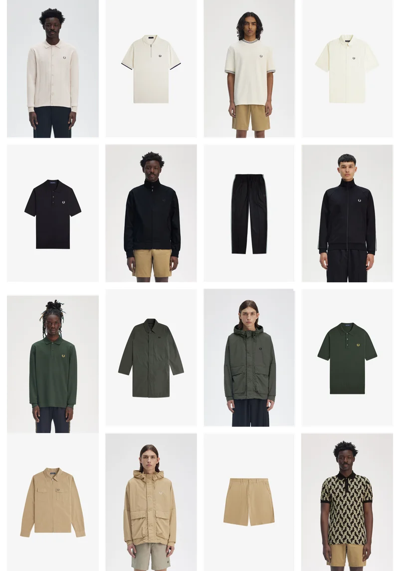 Fred Perry New Releases