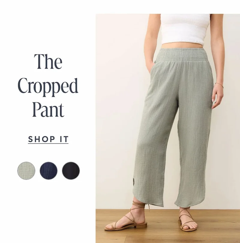 The Cropped Pant